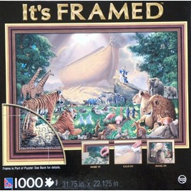 It's FRAMED Puzzle "The Gathering 1000 Piece Puzzle (Includes Frame Kit)