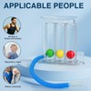 Incentive Spirometer-Lung Trainer,Breathing Trainer,Adult Breathing Exercise Device for Lungs