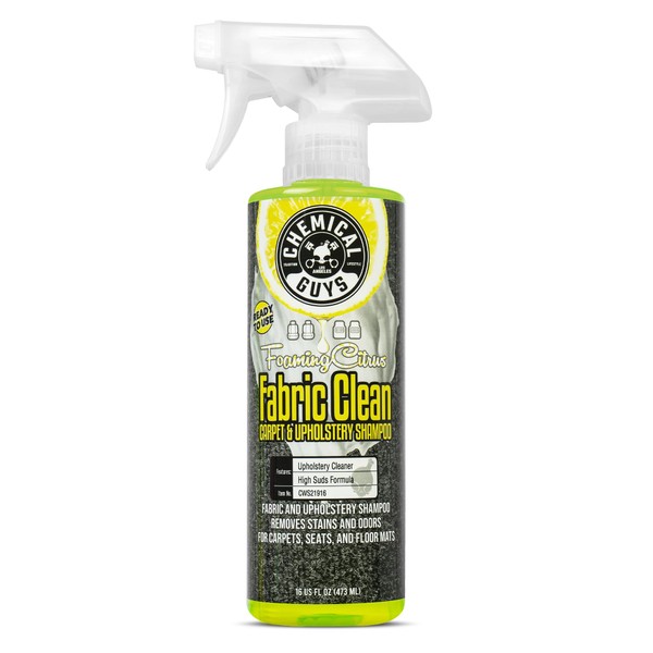 Chemical Guys CWS21916 Foaming Citrus Fabric Clean Carpet & Upholstery