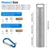 Pill Box Keyring, Only 90 mm + Safety Lock, Sealed