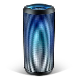 Portable Wireless Speaker with Cool Dynamic LED Lights, Bluetooth Speakers, IPX6 Waterproof, BT5.3, Loud Stereo Wireless Speaker for Party, Beach, Outdoor Camping, Support TF/AUX