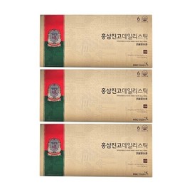 CheongKwanJang Red Ginseng Jingo Daily Stick 10g x 30 sachets x 3 boxes An / 정관장 홍삼진고 데일리스틱 10g x30포x3박스 An