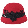 Betmar Mindenhall Women's Bell Hat Felt Bell Fabric Hat with