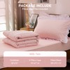 Aimuan Zipper Bedding Twin Zip Up Bedding Set Pink Checked