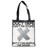 CafePress Duct Tape Fix Stupid Muffle The Sound Reusable Gro