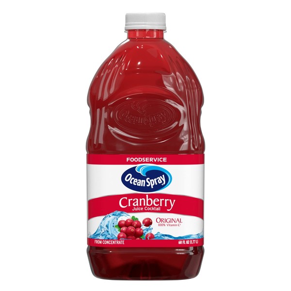 Ocean Spray Cranberry Cocktail Juice Drink, 60 Ounce Bottles (Pack of 8)