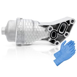 2025 NEW UPGRADED 26300-3LAA0 Aluminum Oil Filter Housing Fits 2016-2024 Hyundai Palisade Genesis G80, 2019-2024 Kia Sorento Cadenza Telluride Sedona, Replaces 263003LAA0