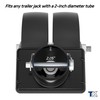 TOWKING 2000lbs Dual 6" Trailer Jack Swivel Caster, Wheel Replacement