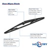 HOSAIRY Rear Wiper Arm Blade Set for Jeep Commander SUV