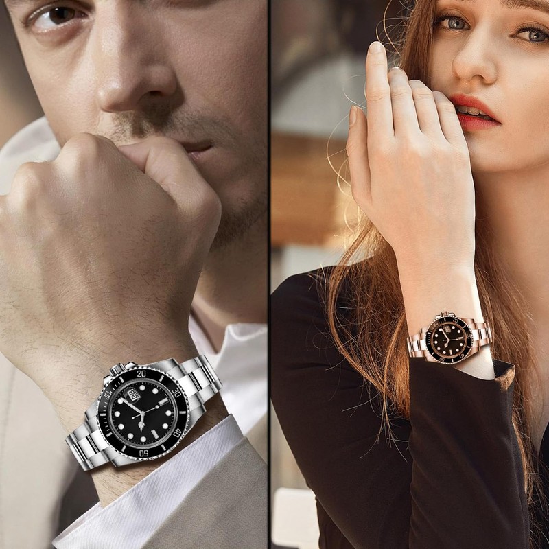 Kai Tian Premium Double Buckle 20 mm Metal Watch Strap