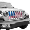 Hooke Road Wrangler JL & Gladiator Grill Insert Flag Grille