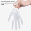 100pcs Disposable PVC Gloves High Elastic Gloves for House Cleaning