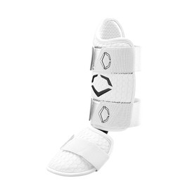 EvoShield Pro-SRZ 2.0 Batter's Leg Guard - White, Right Hand Hitter
