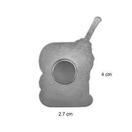 Cosplay Badge Detective Badge Boy Detective Communicator Anime Alloy Brooch Play Costume Cosplay Props Accessories Gift Boys Girls Kids Unisex