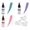 Kit Dynamic De Colores Pastel 1oz Tinta Color Tattoo