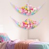 Basumee Stuffed Animals Net or Hammock with LED Light Hanging