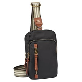 camel active Women's Bari Sling Backpack, black, M