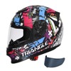 TRIANGLE Kids Motorcycle Helmets Youth Full Face Helmet Lightweight with