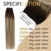 Ugeat Weft Hair Extensions Human Hair Blonde Sew in Hair
