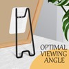 6PCS 5.12"×2.2" Adjustable Metal Picture Frame Easel Backs