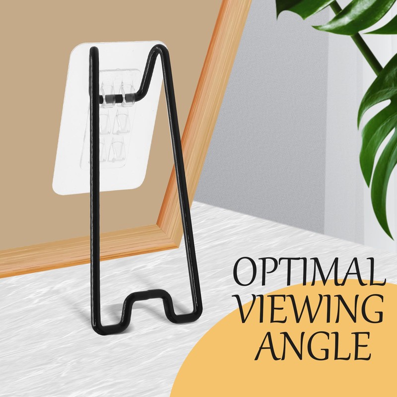 6PCS 5.12"×2.2" Adjustable Metal Picture Frame Easel Backs