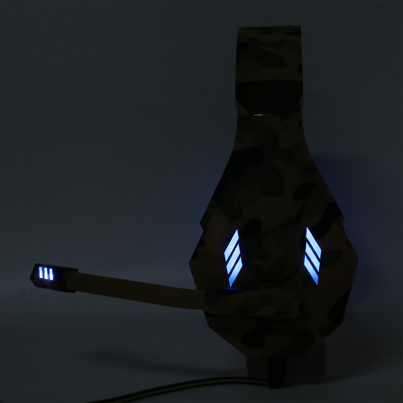 GT94 LED Luminous Computer Gaming Headset USB 3.5 Competition Wired