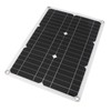 18V 20W Portable Solar Panel Semi Flexible Monocrystalline Waterproof Solar