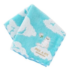 PAUL&JOE ACCESSOIRES 000483-0003-02 Dreaming Gipsy ~Eco Collection~ Unisex (Blue) Towel Handkerchief