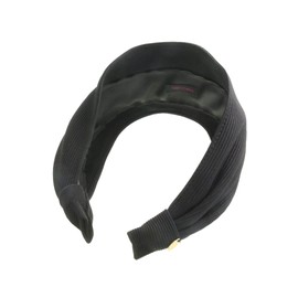 Vingtaine HK-282-BK- Hair Headband, Basic, Wide, Hair Accessories, Simple, Wide