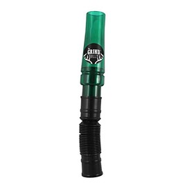 The Grind Bully Grunt Deer Call, Tunable Whitetail Buck Grunt Call with Adjustable 'O' Ring and Directional Sound Tube, Green/Black