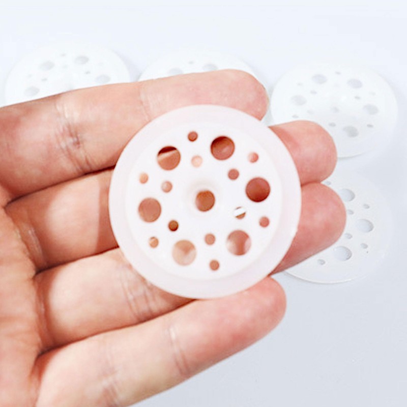 Pack of 100 Plastic Flat Washers 46mm Polypropylene Washers Foam