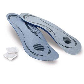 Vasyli Plantillas delgadas extendidas personalizadas, medianas, ideales para zapatos de mujer, elevación metatarsiana integrada, plantilla moldeable p