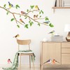 DECOWALL DS-8036 Garden Birds (Small) Kids Wall Stickers Decals Peel