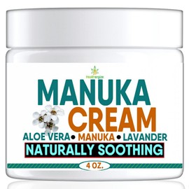 HEALTHERGIZE Manuka Cream for Face and Body-Premium Manuka, Aloe Vera, Face Body, Hands