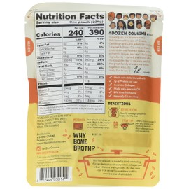 A Dozen Cousins Bone Broth Spanish Yellow Rice, 8 OZ