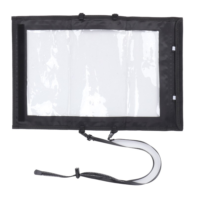 Transparent Map Storage Bag Waterproof Folding Storage Pouch for Outdoor