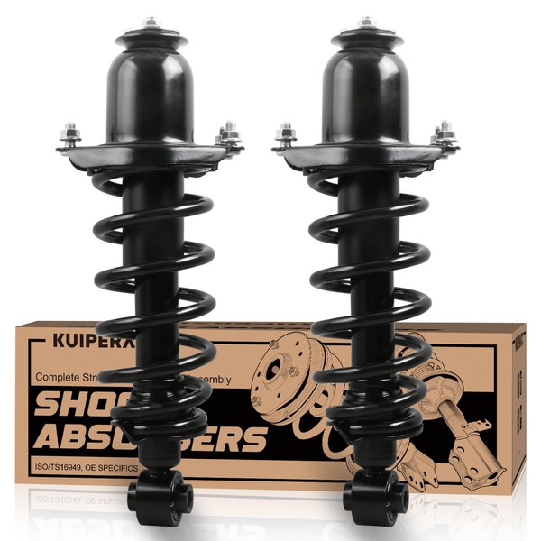 KUIPERAUTO Pair Rear Complete Strut Spring Assembly 172400L 172400R Compatible