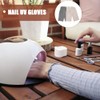 Beavorty Uv Protection Gloves for Women 2 Pairs Nail Art