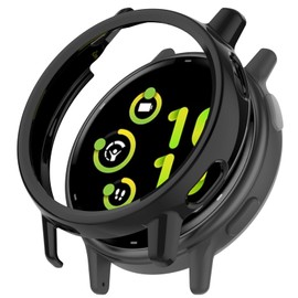 LOKEKE Compatible with Garmin Vivoactive 5 Protective Case Cover, PC Protective Case Cover Shell Compatible with Garmin Vivoactive 5(PC Black)