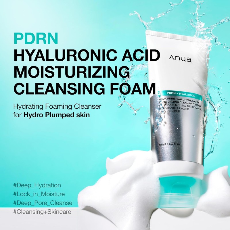 Anua [Anua]PDRN Hyaluronic Acid Moisturizing Cleansing Foam 150ml