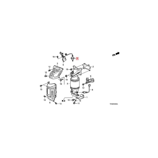 Honda (Honda) Genuine Parts Sensor ea-huyu-eruresio Part No 36531 –