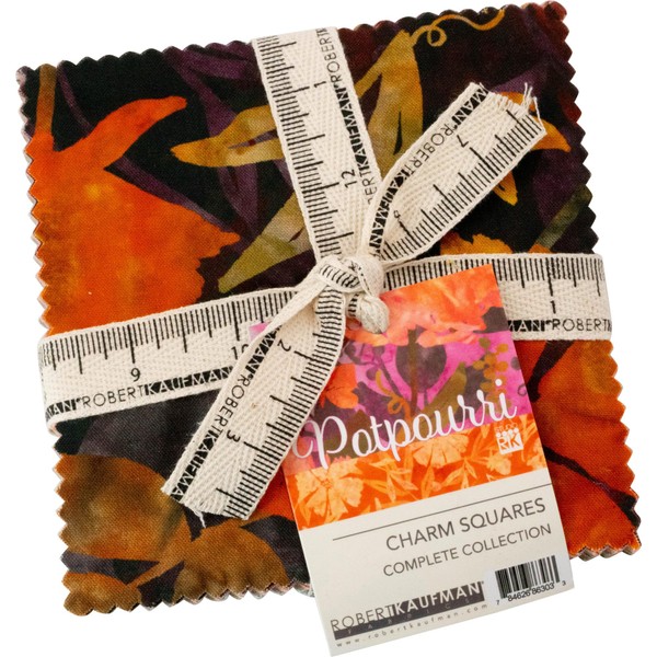 Potpourri Charm Square 42 5-inch Squares Charm Pack Robert Kaufman