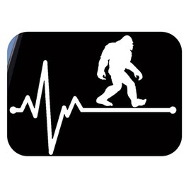 Bigfoot Lifeline TP 227 8 inch decal sticker sasquatch horse