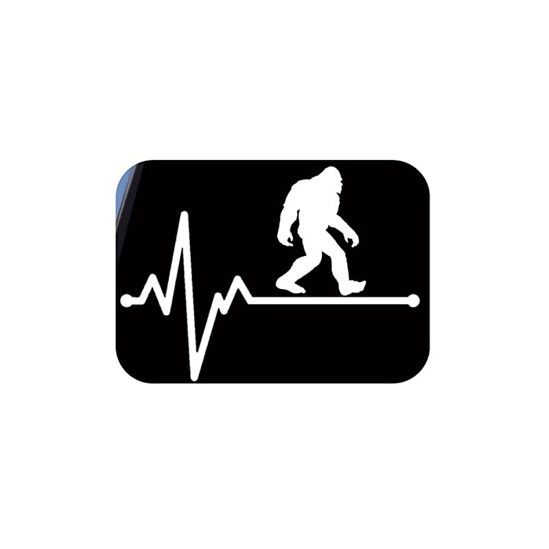 Bigfoot Lifeline TP 227 8 inch decal sticker sasquatch horse