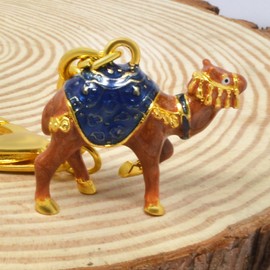 YISHUI Feng Shui Key Chain, Amulet, Long Life, Wallet, Gift, Money Luck Goods, Business, Animals, Decorative Accessories, Success, Health, blue