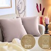 Blumtal Set of 2 Soft Velvet Cushion Covers, 45 x