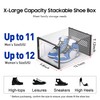 eWonLife X-Large Shoe Organizer - 7.12” Extra Height & Magnetic
