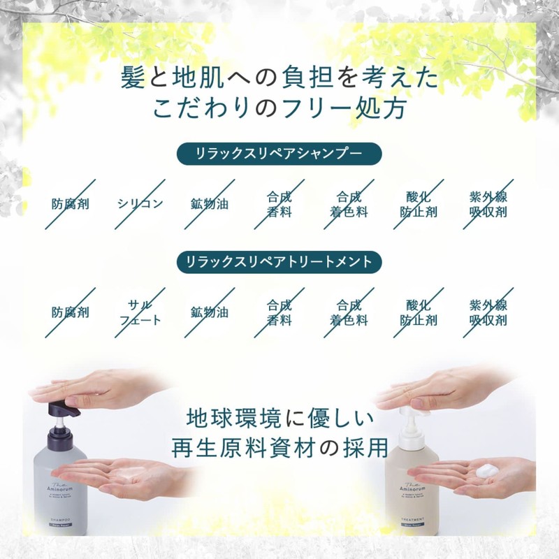 The Aminorum SHAMPOO Refill 11.8 fl oz (350 ml)