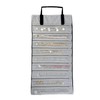 UnionPlus Velvet Travel Jewelry Case Roll Bag Organizer for Necklace,
