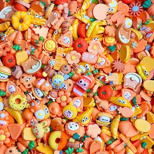 COOSLIM Kawaii Nail Charms, 10 Pcs Slime Charms Bulk, Candy